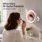 💄🪞 LED Kosmetikspiegel mit 10-facher Vergrößerung – Saugnapf, 360° drehbar & faltbar, für Bad & Make-up