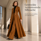 📢🎉50%Rabatt!!!🛍️✨Elegantes herbstliches 2-Teiler-Outfit für Damen mit Retro-Langmantel und schlichter Hose