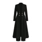 📢🎉50%Rabatt!!!🛍️✨Elegantes herbstliches 2-Teiler-Outfit für Damen mit Retro-Langmantel und schlichter Hose